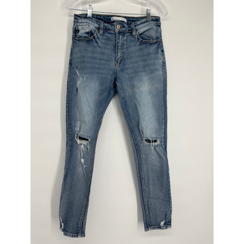KanCan Vintage High Rise Medium Tint Boyfriend Jean Size 26